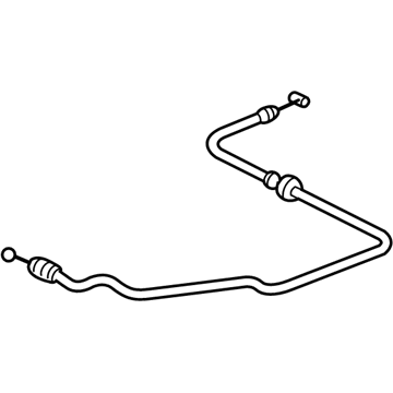 Toyota 53630-52090 Release Cable