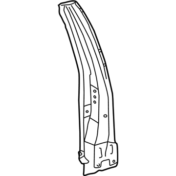 Toyota 61305-52021 Reinforce Sub-Assy, Center Body Pillar, Lower RH