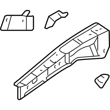 Toyota 53731-07904 Upper Rail