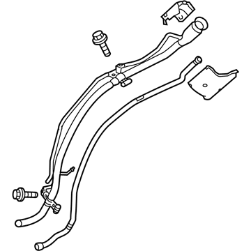 Toyota 77201-0R030 Pipe Sub-Assembly, Fuel