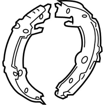 Toyota 46540-42010 Parking Brake Shoes