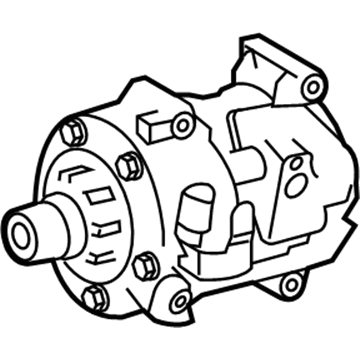 Toyota 88320-08150 Compressor Assembly