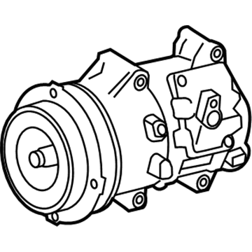 Toyota 88310-0E090 Compressor Assembly, W/P