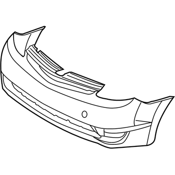 Toyota 52119-47903 Bumper Cover