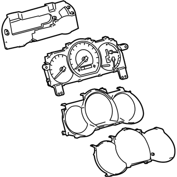 Toyota 83800-04820 Cluster Assembly