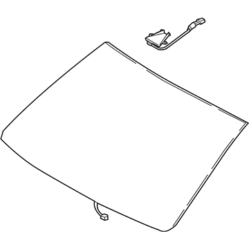 Toyota 56101-60978 Glass Sub-Assembly, Wind