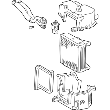 Toyota 88510-17300 Unit Assy, Cooler