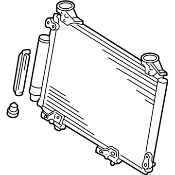 Toyota Echo A/C Condenser - 88450-52141