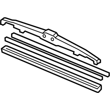 Toyota 85222-47020 Wiper Blade