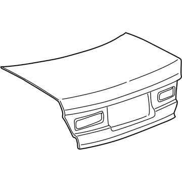 Toyota 64401-AA030 Panel Sub-Assy, Luggage Compartment Door