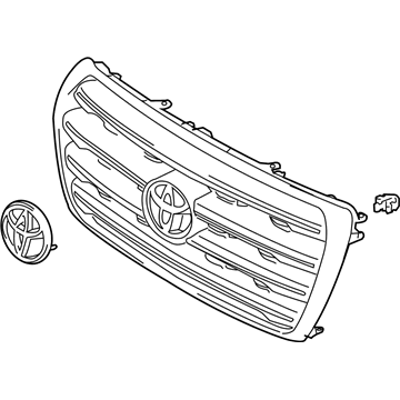 Toyota 53101-60481 Radiator Grille Sub-Assembly