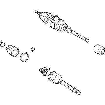 Toyota 43410-0W210 Axle Assembly