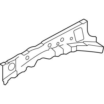 Toyota 53733-12070 Upper Rail