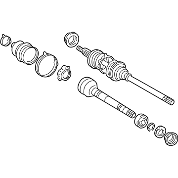 2001 Toyota Avalon Axle Shaft - 43410-07030