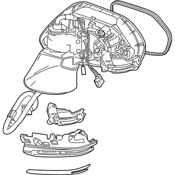 Toyota 87940-06800 Mirror Assembly