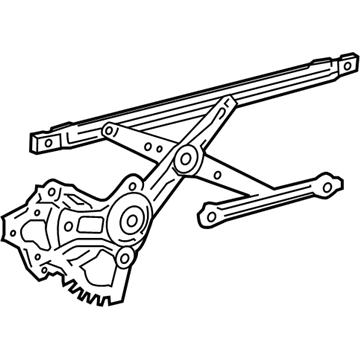 Toyota 69802-AC020 Regulator Sub-Assy, Front Door Window, LH