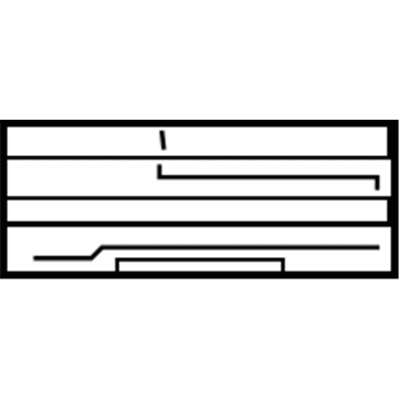 Toyota 88723-48020 Caution Label