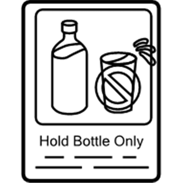 Toyota 74541-48020 Label, Bottle Holder Information