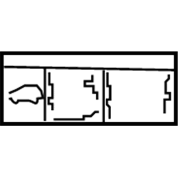 Toyota G9275-48020 Battery Label