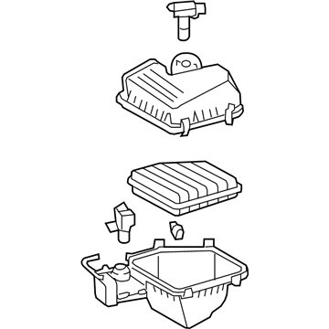 Toyota 17700-31741 Air Cleaner Assembly