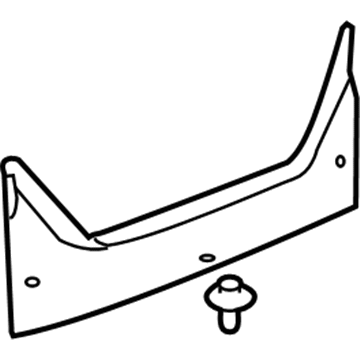 Toyota 58387-33070 Rear Panel Trim