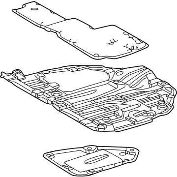 Toyota Corolla Cross Engine Cover - 51410-0A010