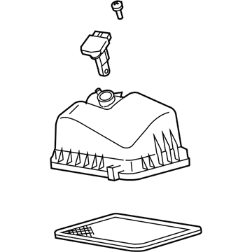 Toyota 17705-37091 Cap Sub-Assembly, Air Cl