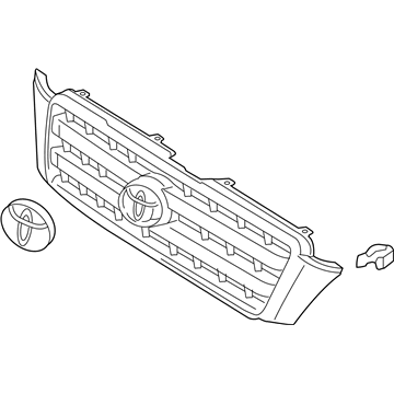 Toyota 53101-48914-E1 Grille Sub-Assembly, Rad