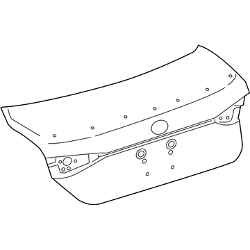 Toyota 64401-07210 Trunk Lid