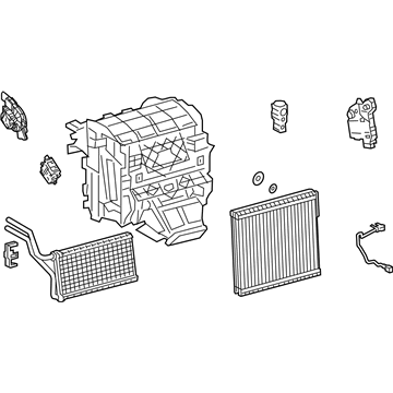 Toyota 87050-06890 A/C & Heater Assembly