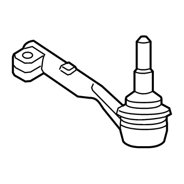 Toyota 45046-WAA01 Outer Tie Rod, Passenger Side