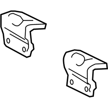 Toyota 58386-74010 Rear Body Panel Bracket