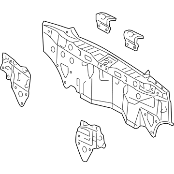 Toyota 58307-52582 Rear Body Panel