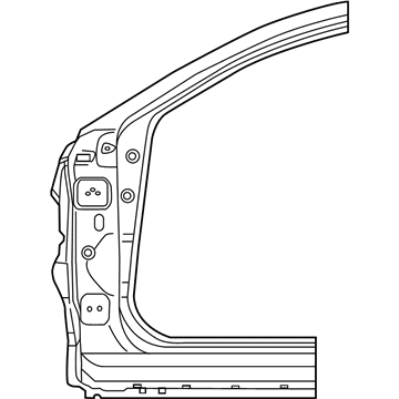 Toyota 61101-WB001 Hinge Pillar