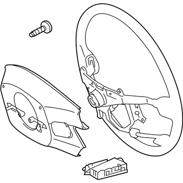 Toyota Land Cruiser Steering Wheel - 45100-60760-C5