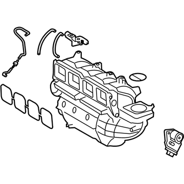 Toyota 17120-36050 Manifold Assembly, INTAK