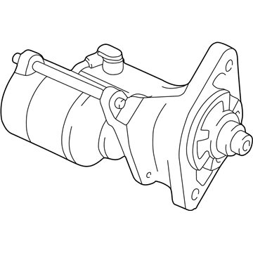 2001 Toyota Corolla Starter Motor - 28100-0D020-84