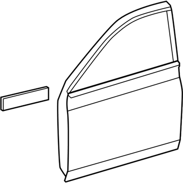 Toyota 67001-AC061 Panel Sub-Assembly, Front D