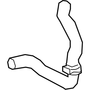 2019 Toyota C-HR Radiator Hose - 16572-37240