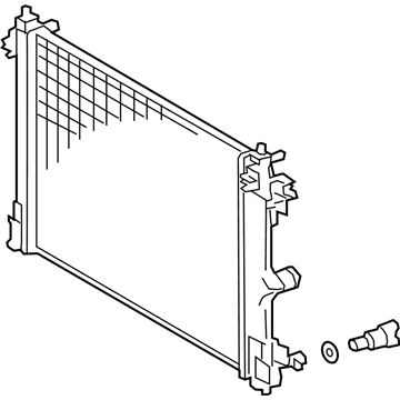 2022 Toyota Corolla Radiator - 16400-37400