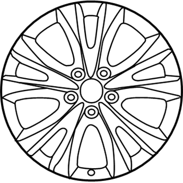 Toyota 42611-42561 Wheel, Disc