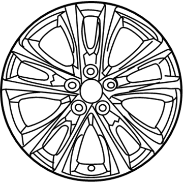 Toyota 42611-42700 Wheel, Disc