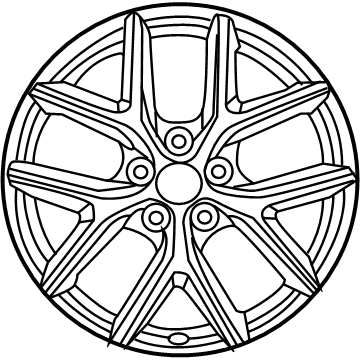 Toyota 4261A-42090 Wheel, Alloy