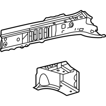 Toyota 57027-42040 Inner Rail