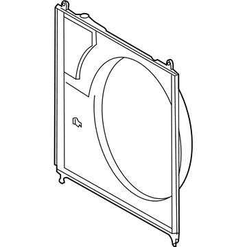 Toyota 16712-0S010 Fan Shroud