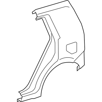 Toyota 61602-12A80 Panel, Quarter, LH