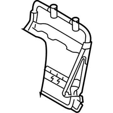 Toyota 79103-AE070 Frame Sub-Assy, Rear Seat Back, LH