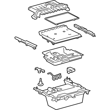 Toyota 58804-06440 Compartment Box