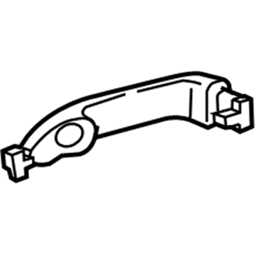 Toyota 69211-60090-B1 Handle, Outside