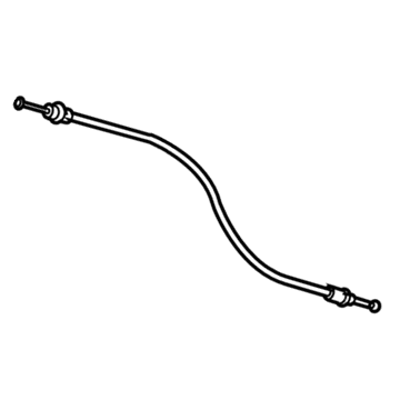 Toyota 69770-35030 Cable Assembly, Rear Door